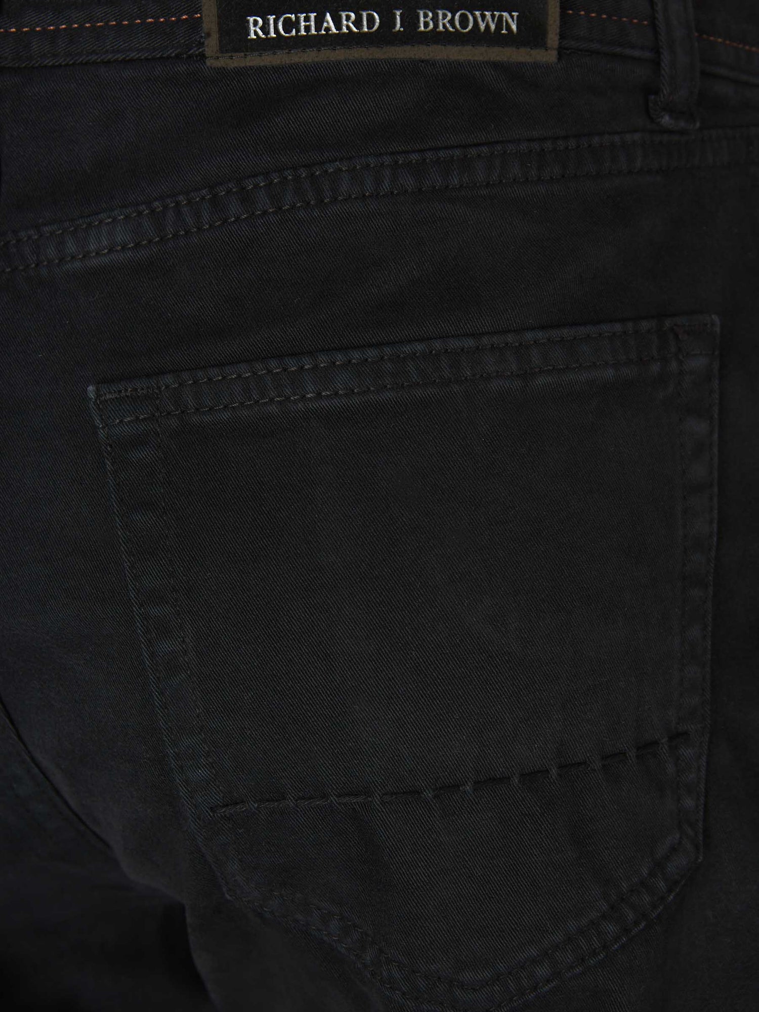 Outlet online Richard J. Brown Hombre Pantalones 5 Bolsillos color Negro sku 522-002516 02 - Foto 8