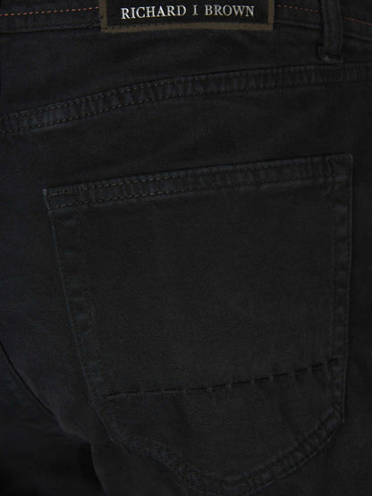 Outlet online Richard J. Brown Hombre Pantalones 5 Bolsillos color Negro sku 522-002516 02 - Foto 8