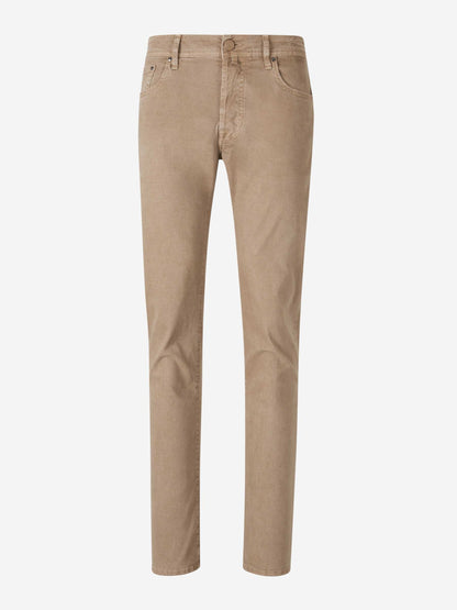 Outlet online Jacob Cohën Hombre Pantalones 5 Bolsillos Bard color Beige sku 522-002531 07 - Foto 1