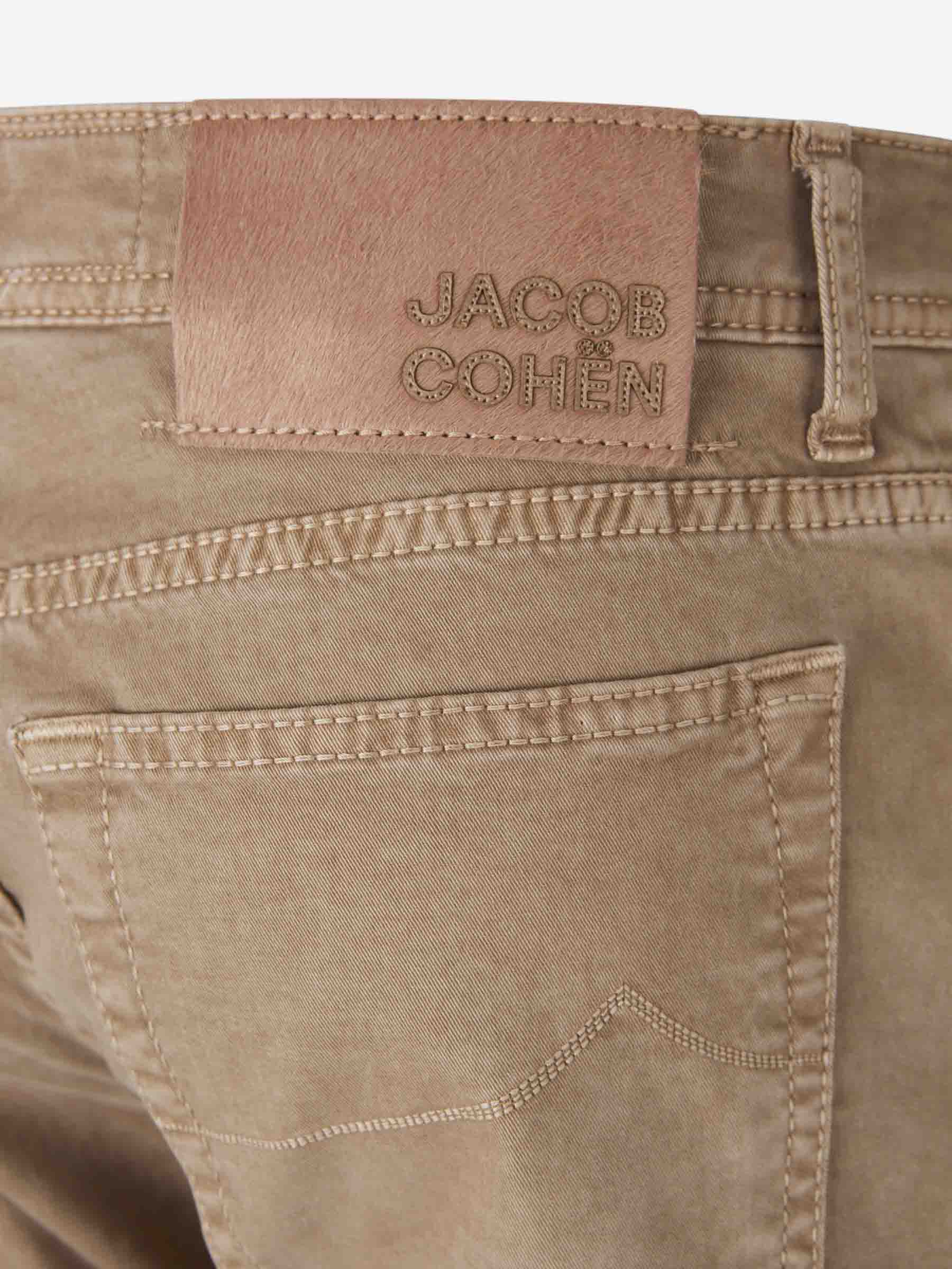 Outlet online Jacob Cohën Hombre Pantalones 5 Bolsillos Bard color Beige sku 522-002531 07 - Foto 4