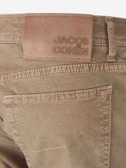 Outlet online Jacob Cohën Hombre Pantalones 5 Bolsillos Bard color Beige sku 522-002531 07 - Foto 4