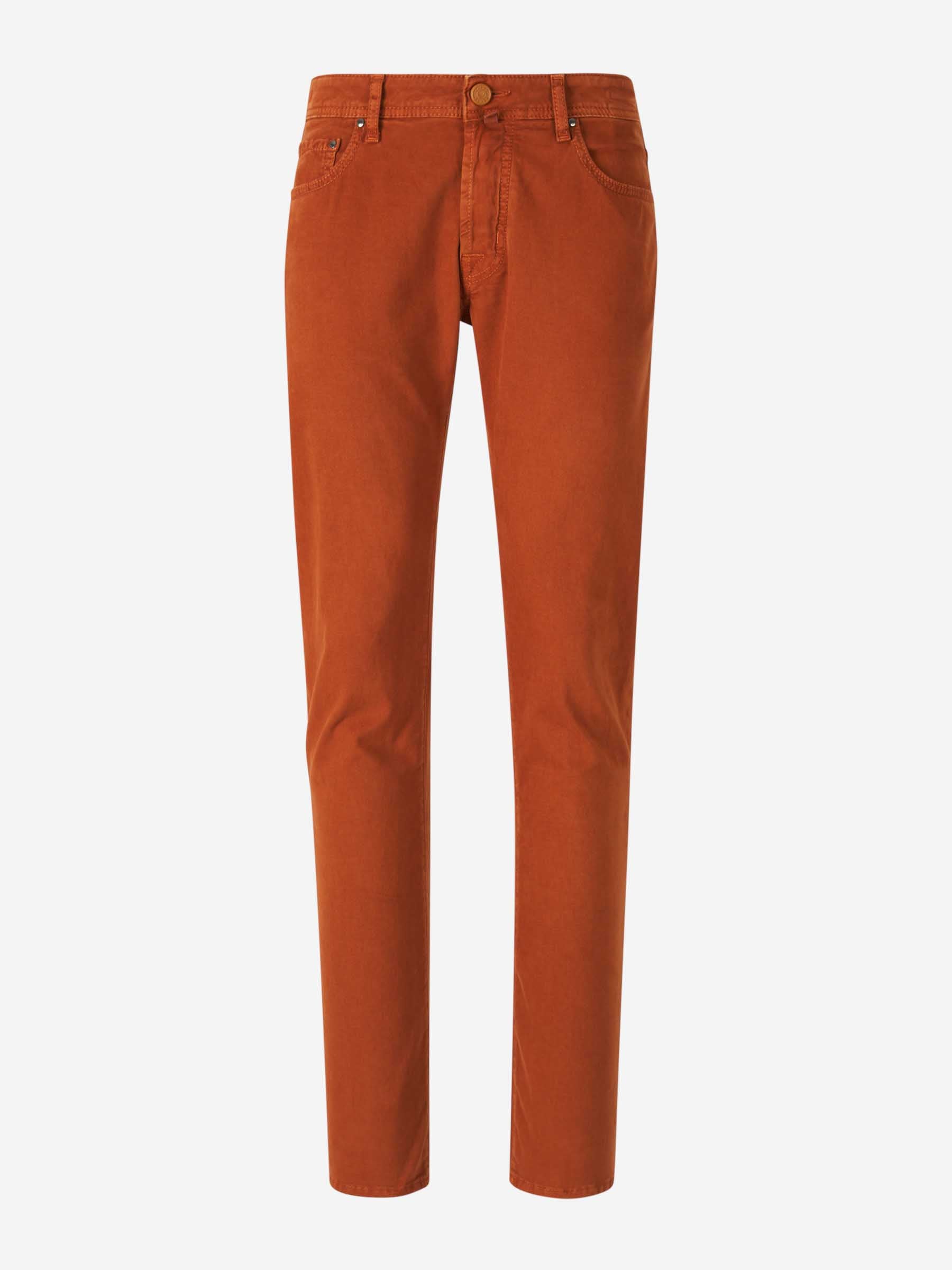 Jacob Cohën Hombre Barcelona Pantalones 5 Bolsillos Bard color Naranja sku 522-002531 08 - Foto 1
