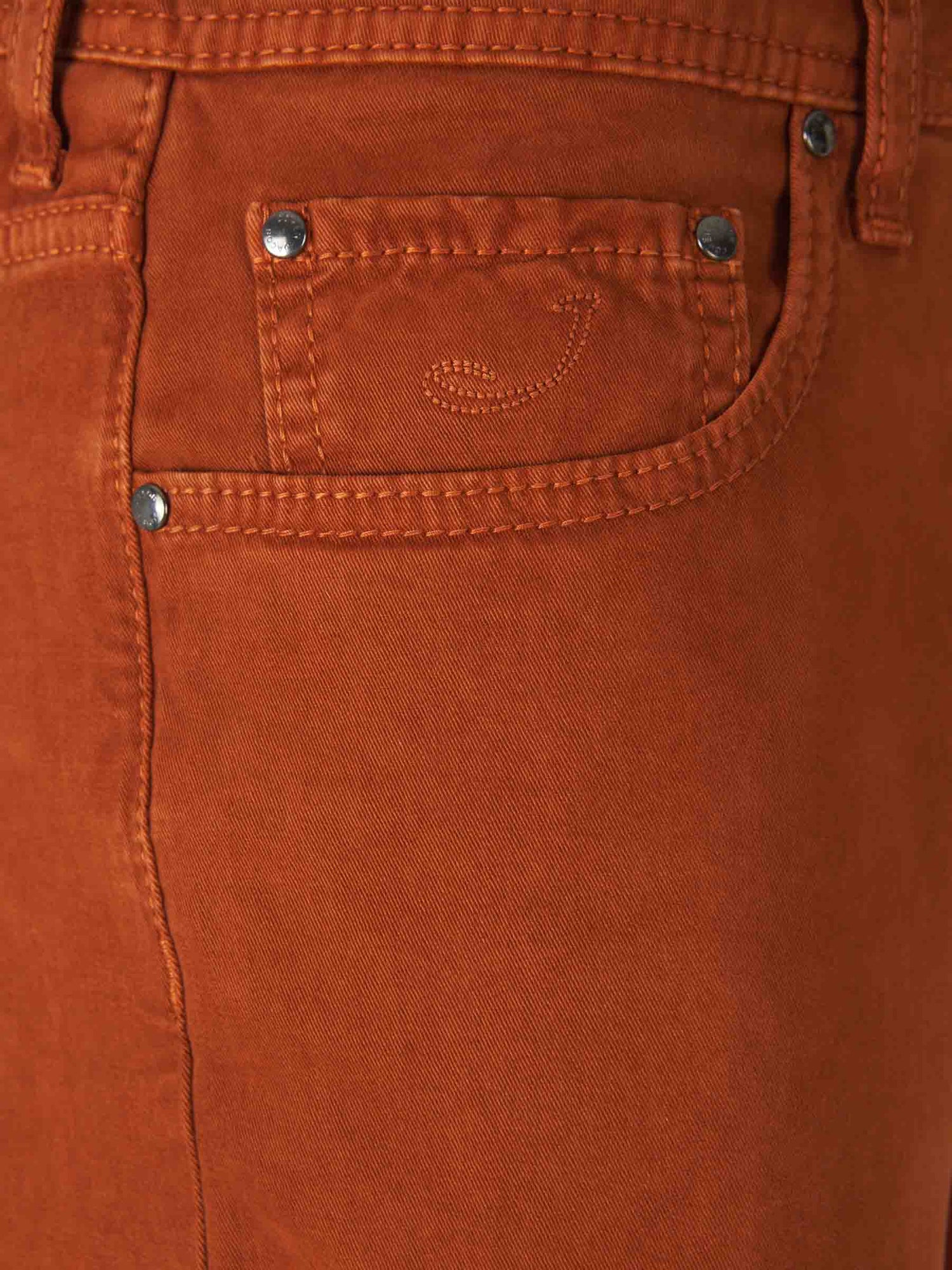 Jacob Cohën Hombre Barcelona Pantalones 5 Bolsillos Bard color Naranja sku 522-002531 08 - Foto 3