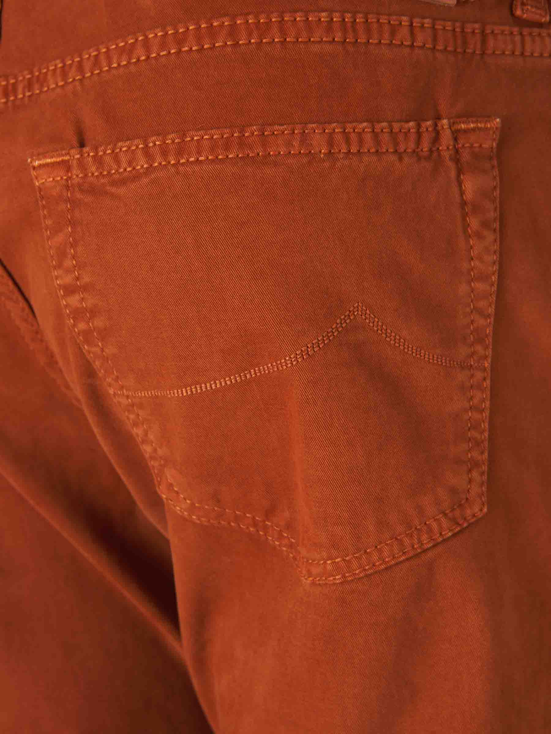 Jacob Cohën Hombre Barcelona Pantalones 5 Bolsillos Bard color Naranja sku 522-002531 08 - Foto 5