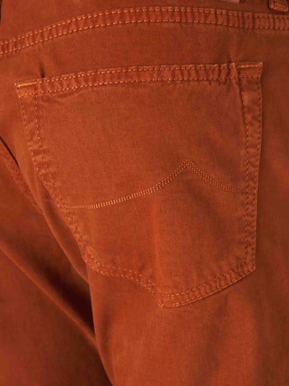 Jacob Cohën Hombre Barcelona Pantalones 5 Bolsillos Bard color Naranja sku 522-002531 08 - Foto 5