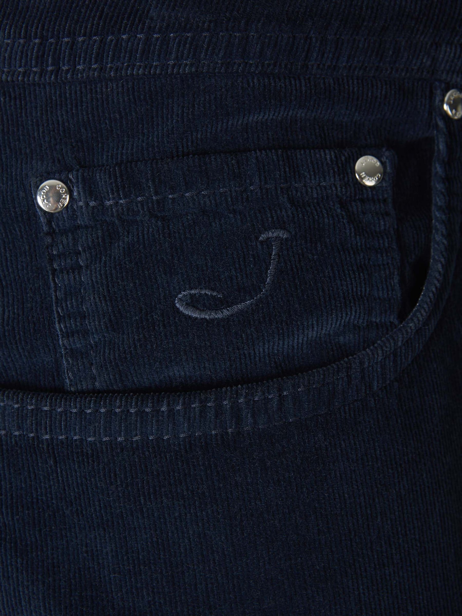 Outlet online Jacob Cohën Hombre Pantalones Bard Micro Pana color Azul Cobalto sku 522-002532 01 - Foto 3