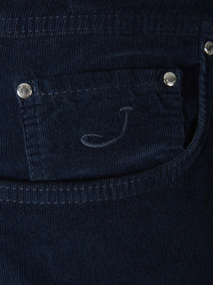 Outlet online Jacob Cohën Hombre Pantalones Bard Micro Pana color Azul Cobalto sku 522-002532 01 - Foto 3