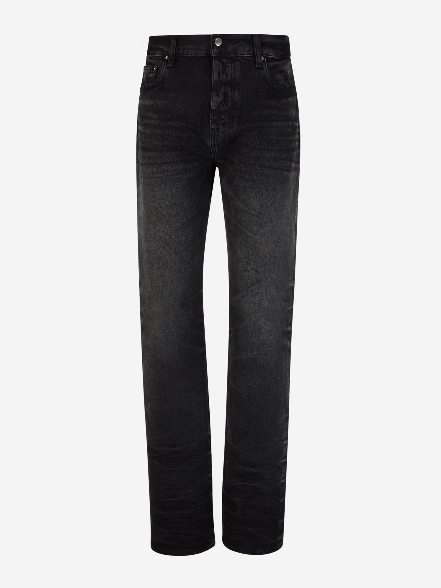 Outlet online Amiri Hombre Jeans Straight Bolan color Negro sku 522-002538 01 - Foto 1