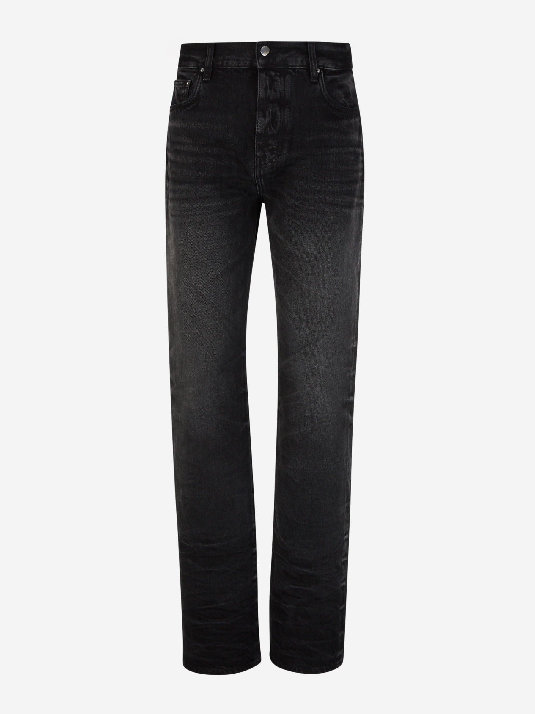 Outlet online Amiri Hombre Jeans Straight Bolan color Negro sku 522-002538 01 - Foto 1