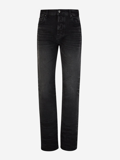 Outlet online Amiri Hombre Jeans Straight Bolan color Negro sku 522-002538 01 - Foto 1