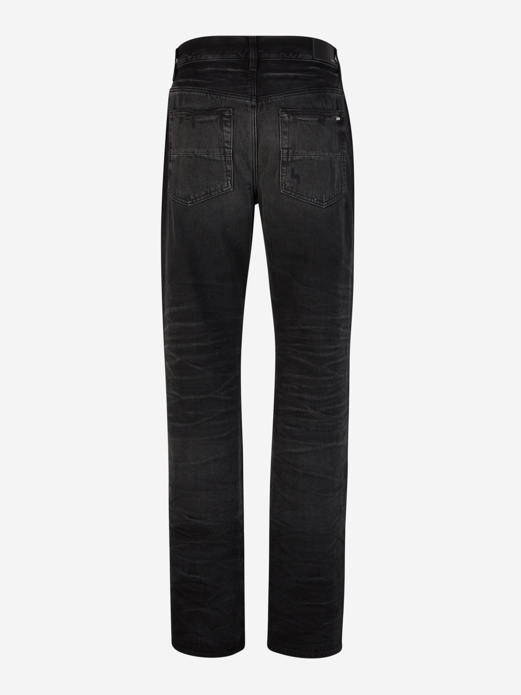 Outlet online Amiri Hombre Jeans Straight Bolan color Negro sku 522-002538 01 - Foto 2