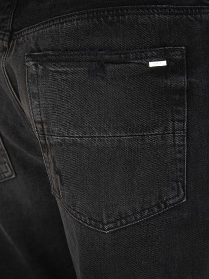 Outlet online Amiri Hombre Jeans Straight Bolan color Negro sku 522-002538 01 - Foto 4