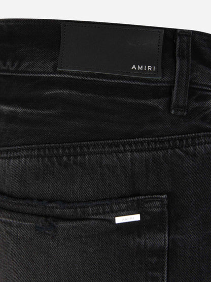 Outlet online Amiri Hombre Jeans Straight Bolan color Negro sku 522-002538 01 - Foto 5