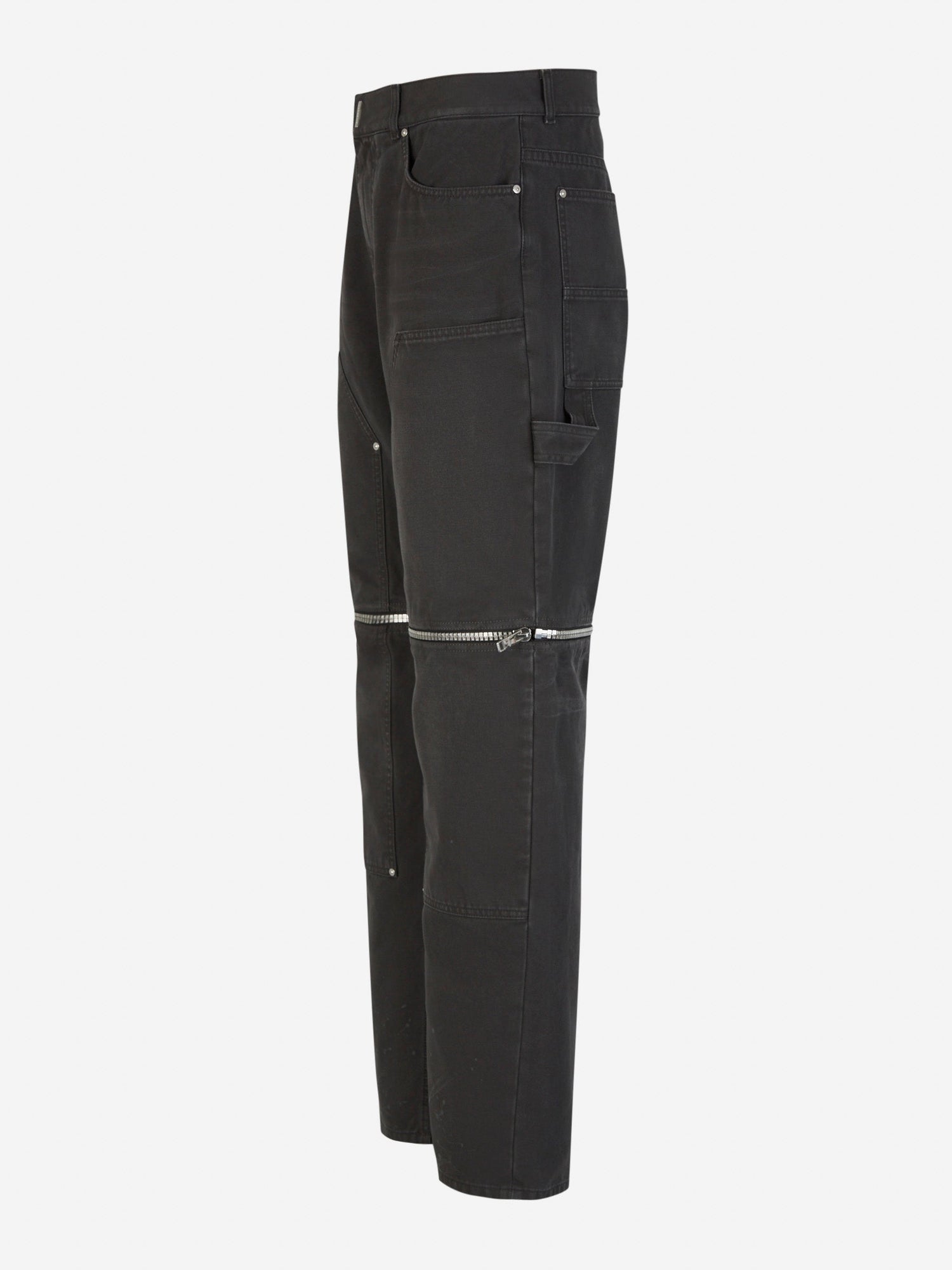 Outlet online Givenchy Hombre Pantalones Cargo Algodón color Gris Antracita sku 522-002540 01 - Foto 3