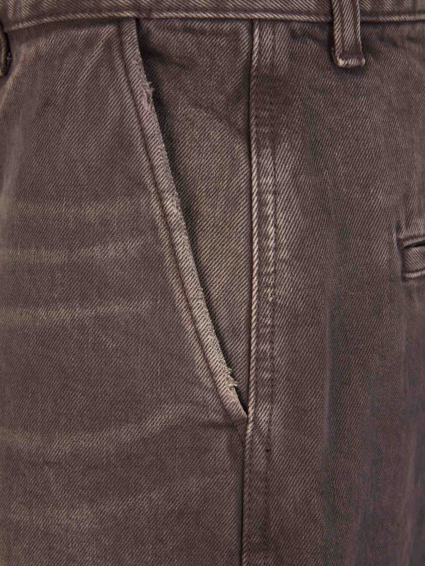 Outlet online John Elliott Hombre Jeans Wide Leg Sendai color Topo sku 522-002545 01 - Foto 4