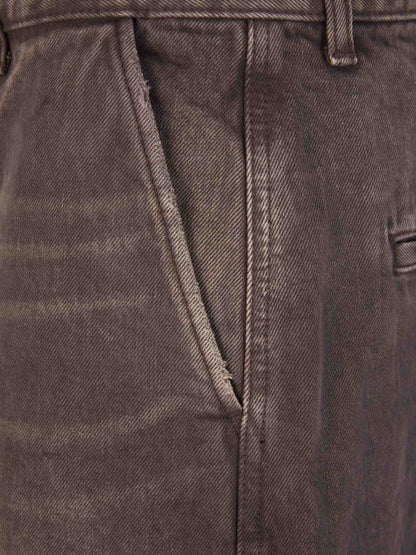 Outlet online John Elliott Hombre Jeans Wide Leg Sendai color Topo sku 522-002545 01 - Foto 4
