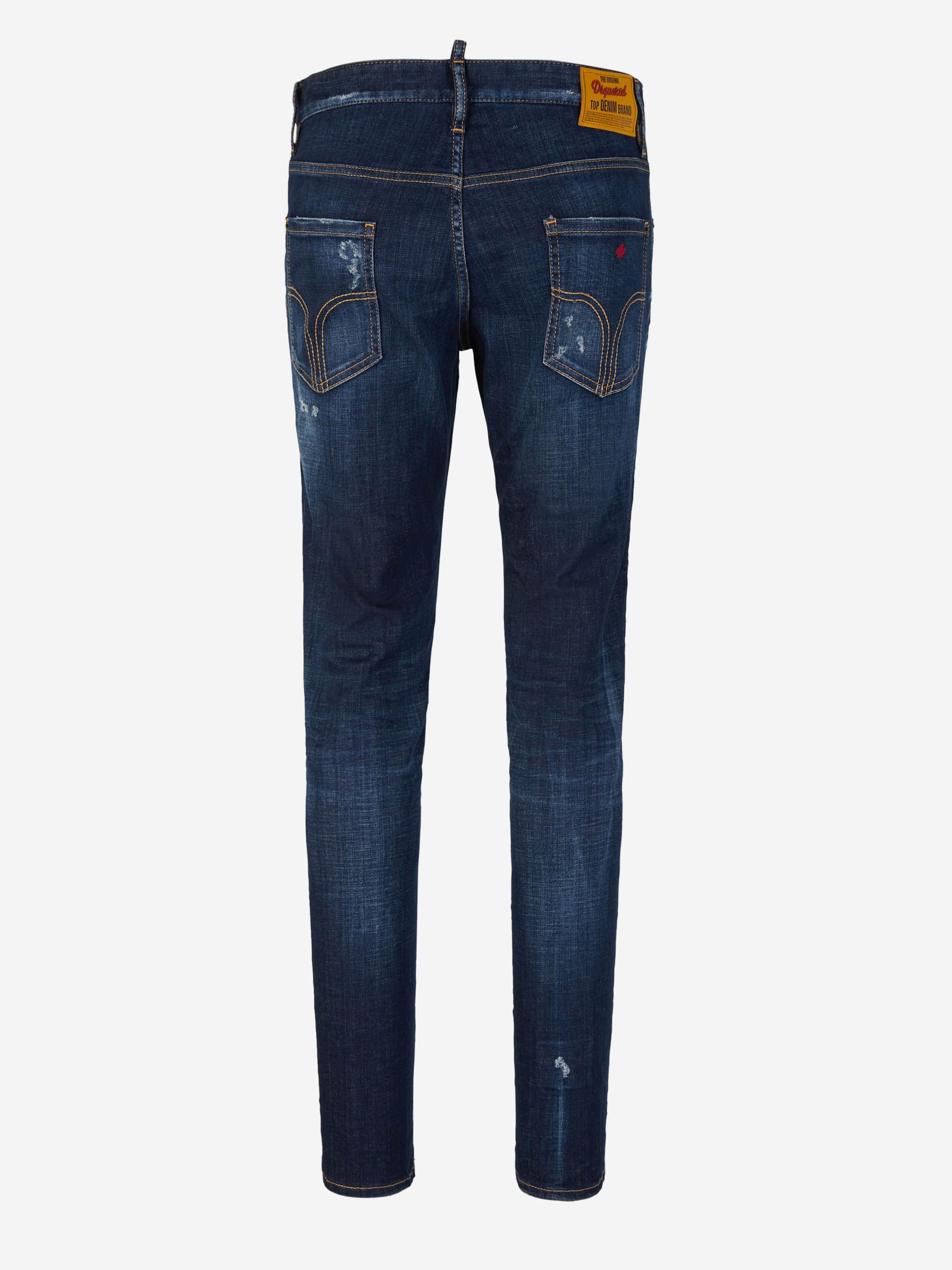 Outlet online Dsquared2 Hombre Jeans Skinny Algodón color Azul Denim sku 522-002566 01 - Foto 2