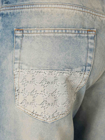 Amiri Hombre Barcelona Jeans Recto MA Quad color Azul Denim Oscuro sku 522-002720 01 - Foto 4