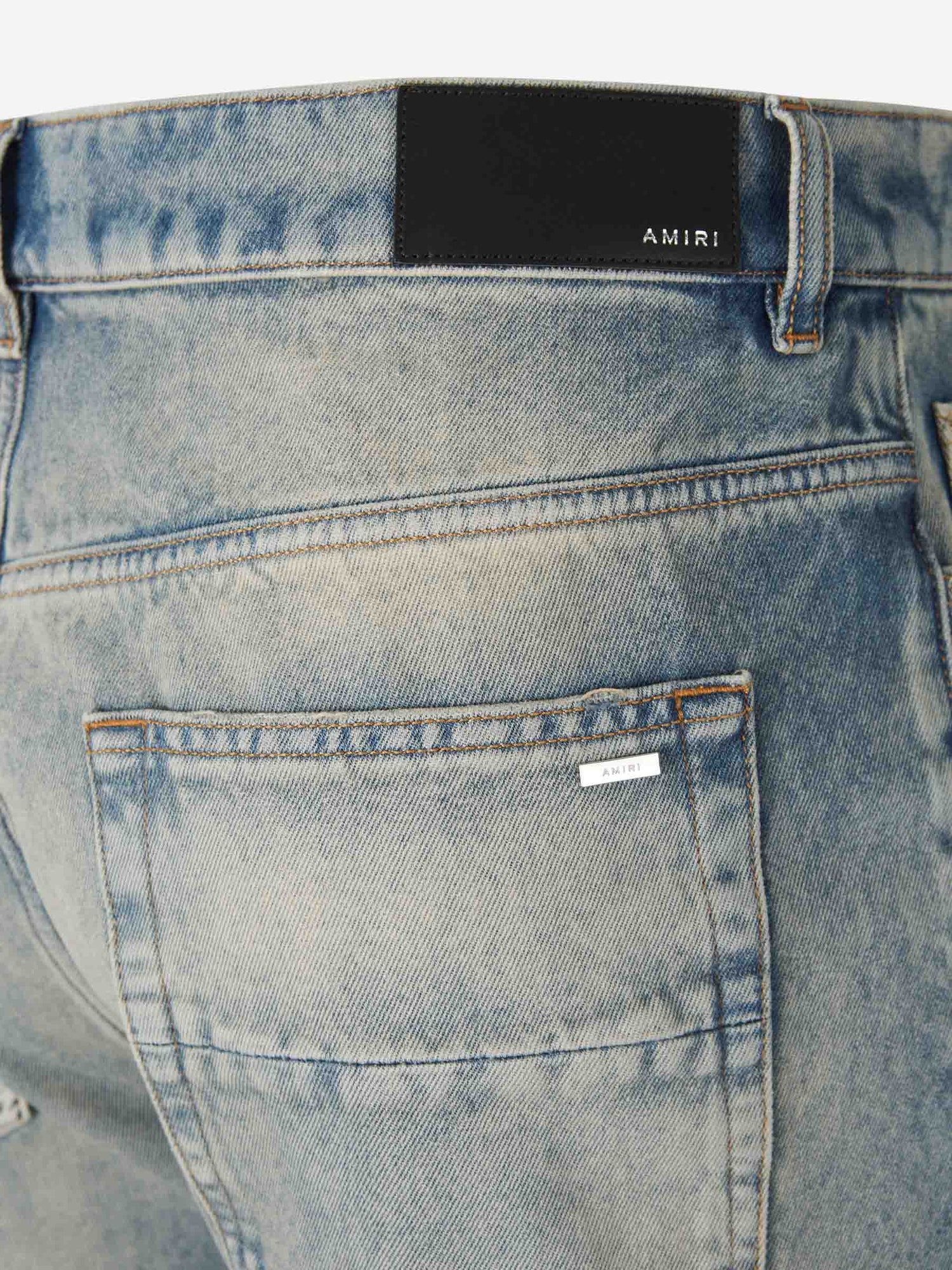 Amiri Hombre Barcelona Jeans Recto MA Quad color Azul Denim Oscuro sku 522-002720 01 - Foto 5