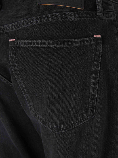 Acne Studios Hombre Barcelona Jeans Regular Fit - 1996 color Negro sku 522-002725 01 - Foto 4