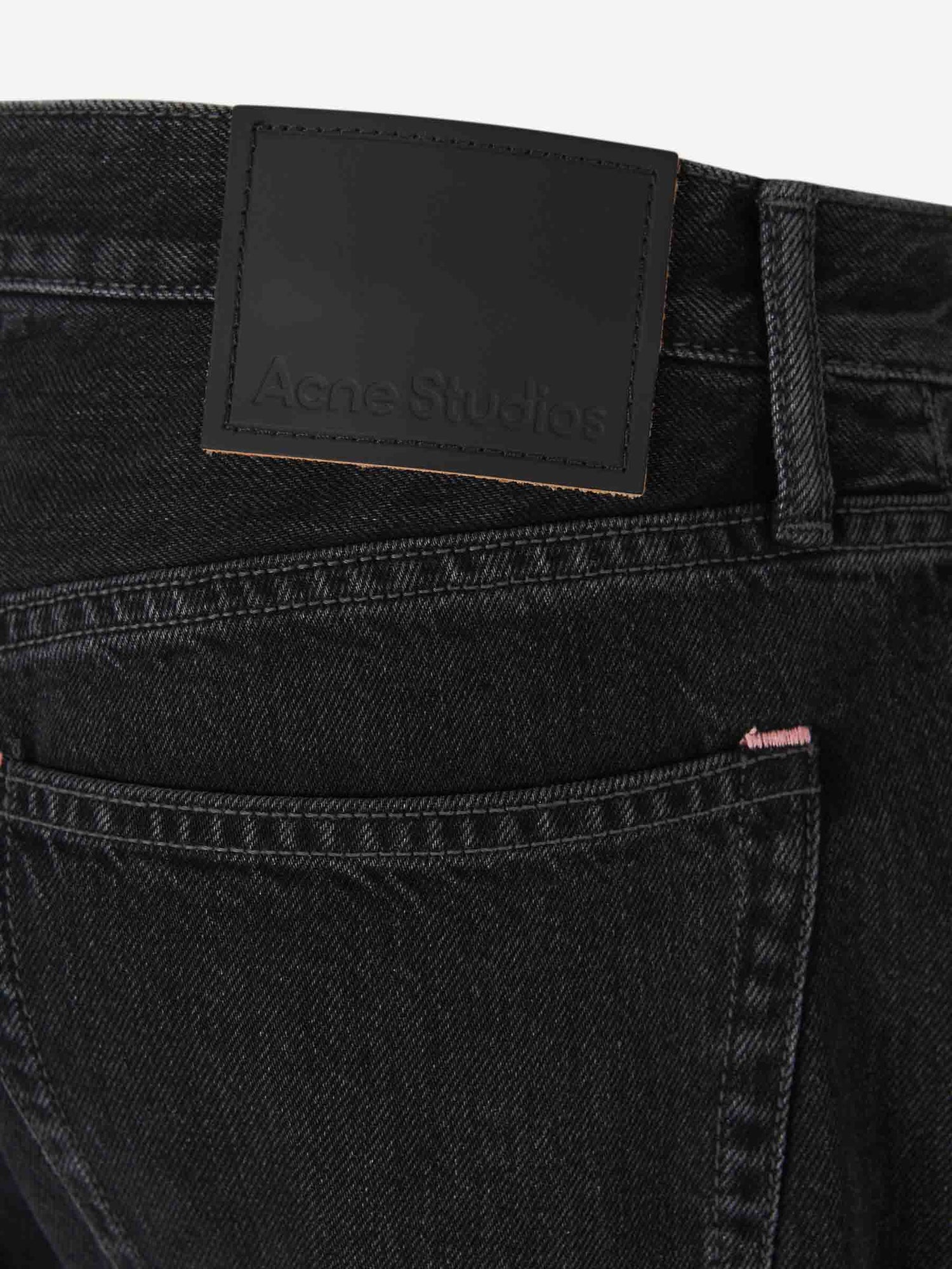 Acne Studios Hombre Barcelona Jeans Regular Fit - 1996 color Negro sku 522-002725 01 - Foto 5
