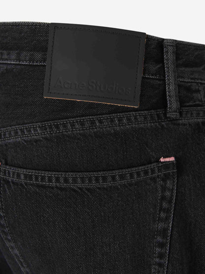 Acne Studios Hombre Barcelona Jeans Regular Fit - 1996 color Negro sku 522-002725 01 - Foto 5
