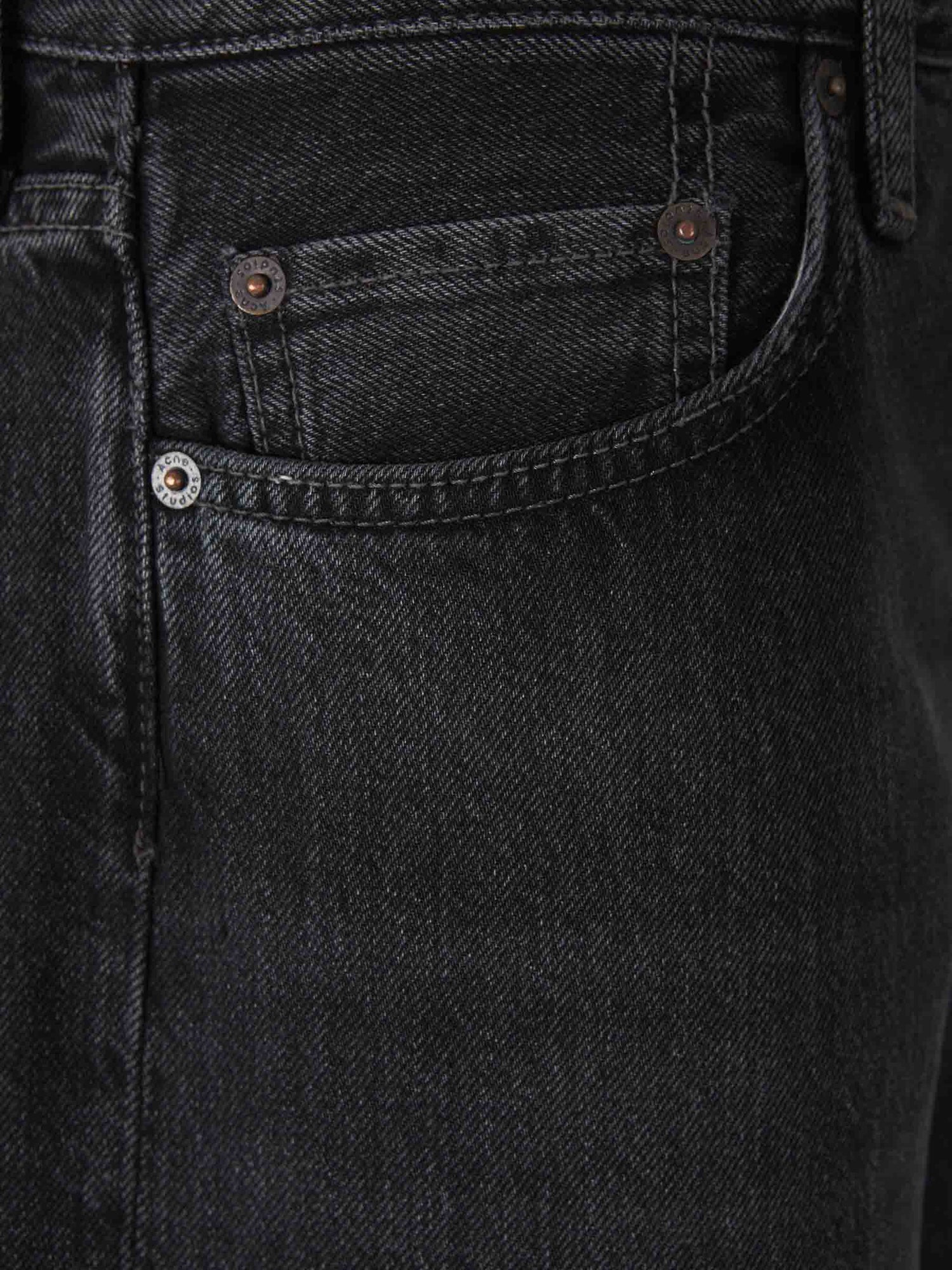 Acne Studios Hombre Barcelona Jeans River Rectos color Negro sku 522-002728 01 - Foto 3