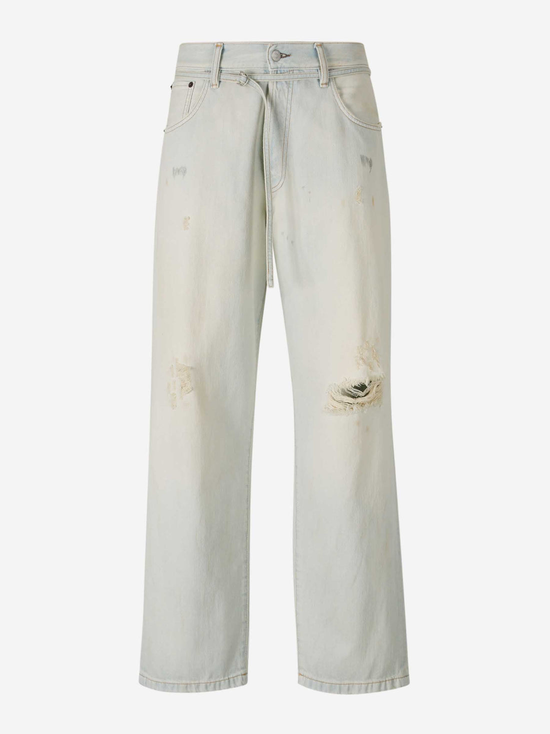 Outlet online Acne Studios Hombre Jeans Wide Leg 1991 color Azul Denim Claro sku 522-002736 01 - Foto 1