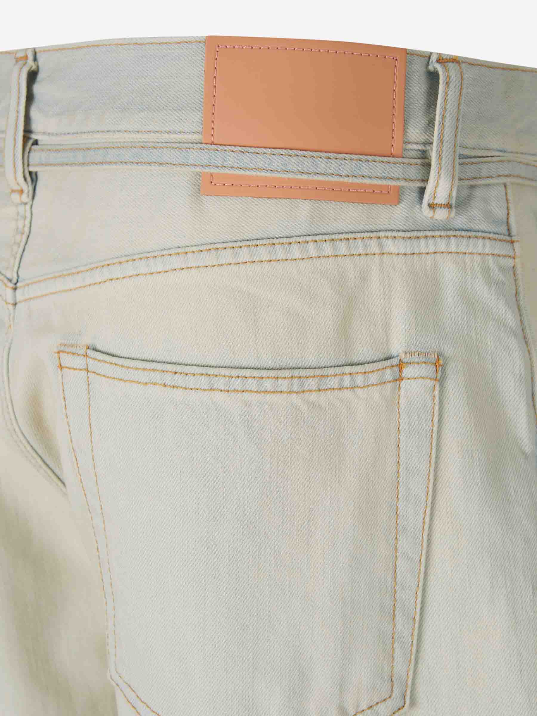 Outlet online Acne Studios Hombre Jeans Wide Leg 1991 color Azul Denim Claro sku 522-002736 01 - Foto 5