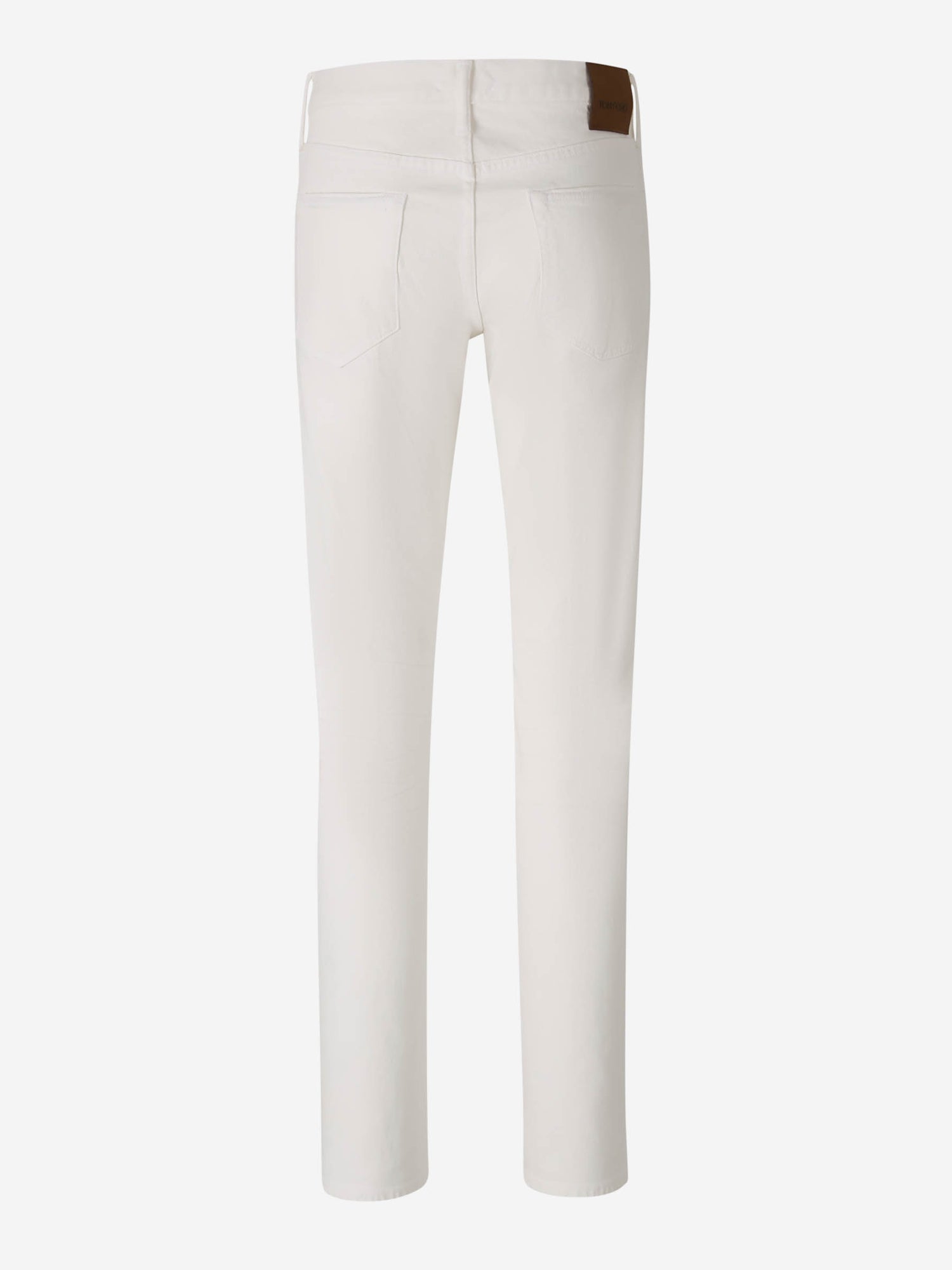 Outlet online Tom Ford Hombre Jeans Straight 5 Pocket color Blanco sku 522-002737 01 - Foto 2