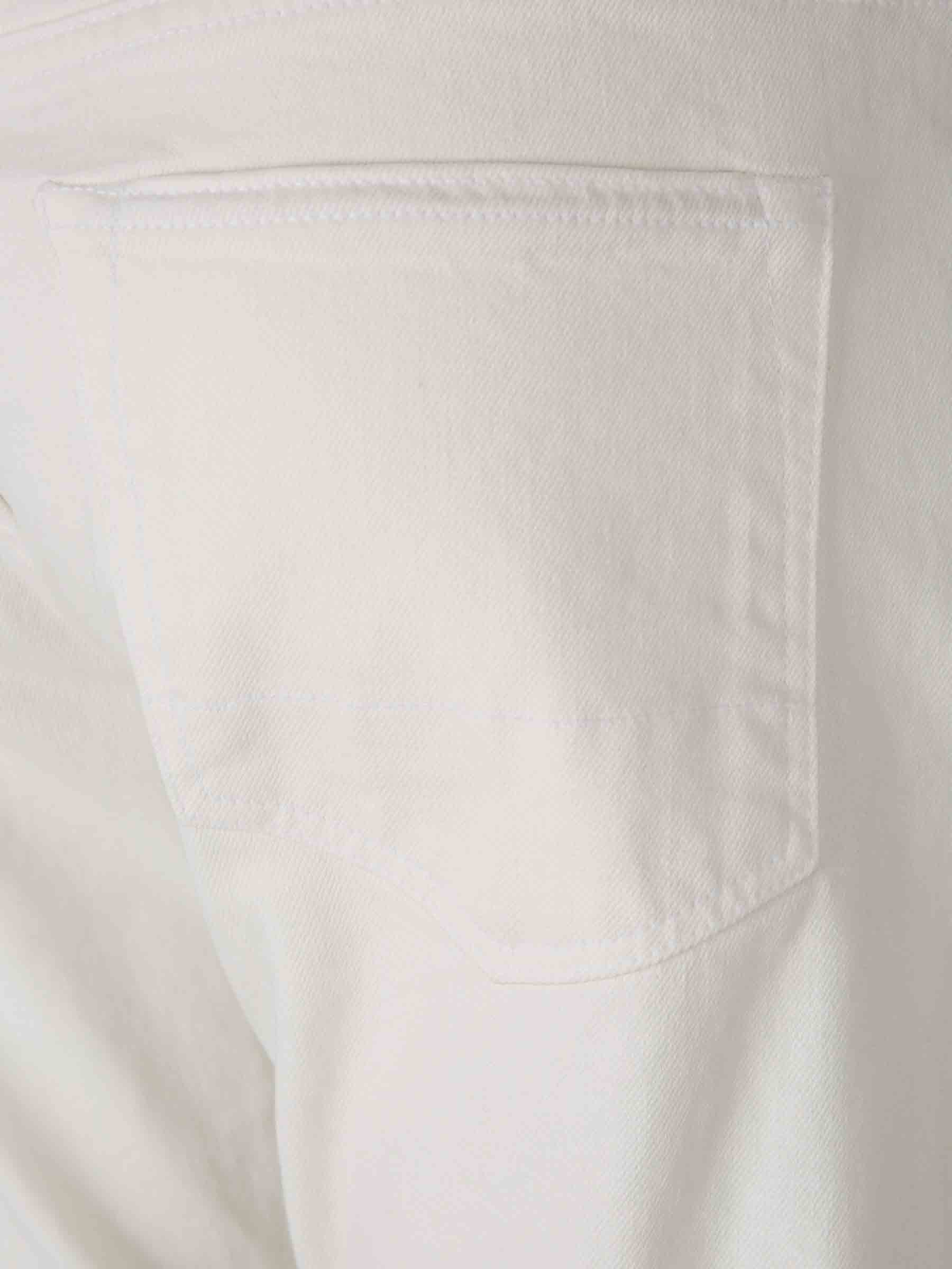 Outlet online Tom Ford Hombre Jeans Straight 5 Pocket color Blanco sku 522-002737 01 - Foto 5