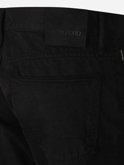Tom Ford Hombre Barcelona Jeans Slim Denim color Negro sku 522-002739 01 - Foto 4