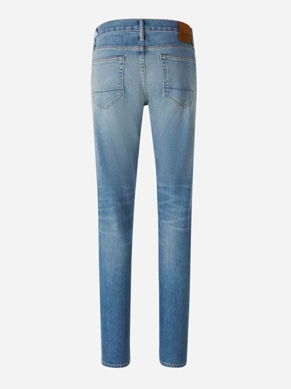 Tom Ford Hombre Barcelona Jeans Slim Algodón color Azul sku 522-002740 01 - Foto 2