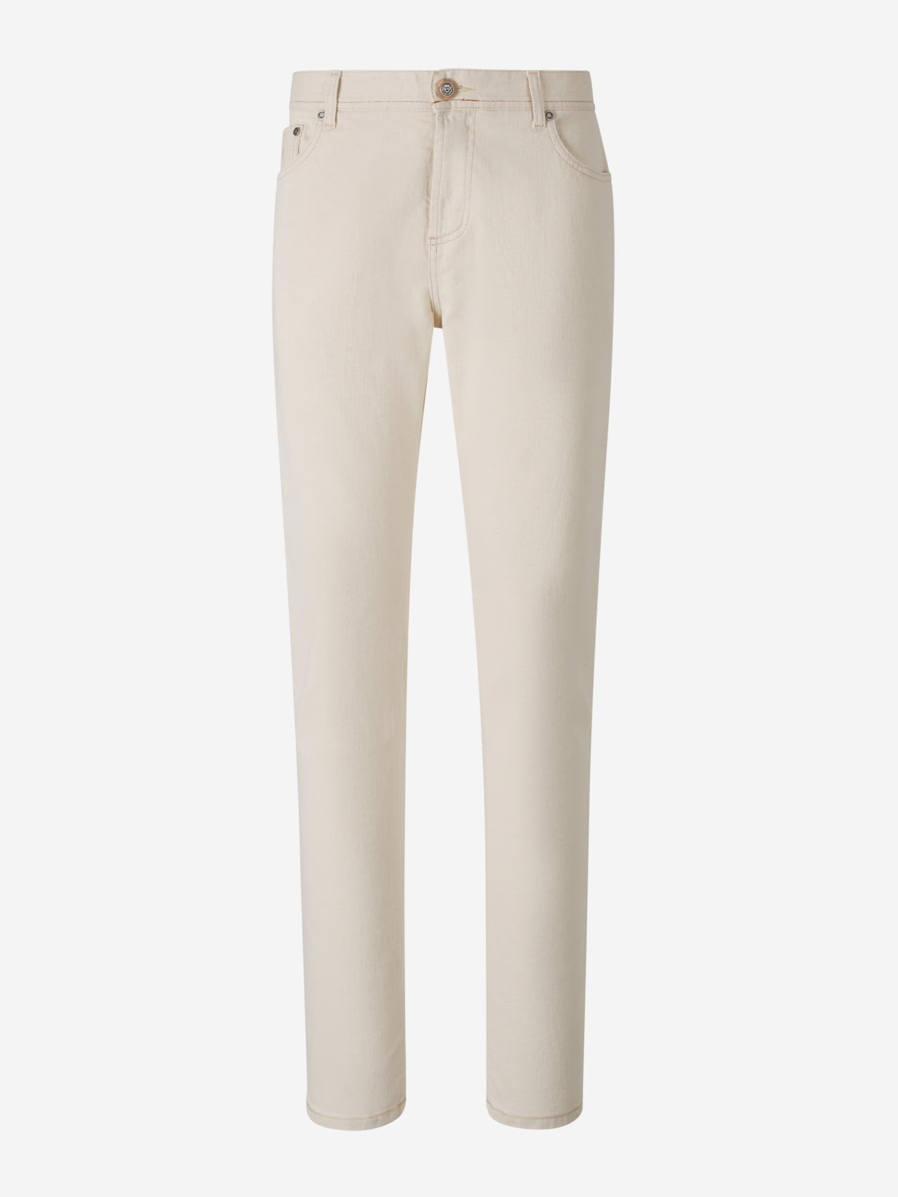 Richard J. Brown Hombre Barcelona Jeans Straight Milano color Marfil sku 522-002741 01 - Foto 1