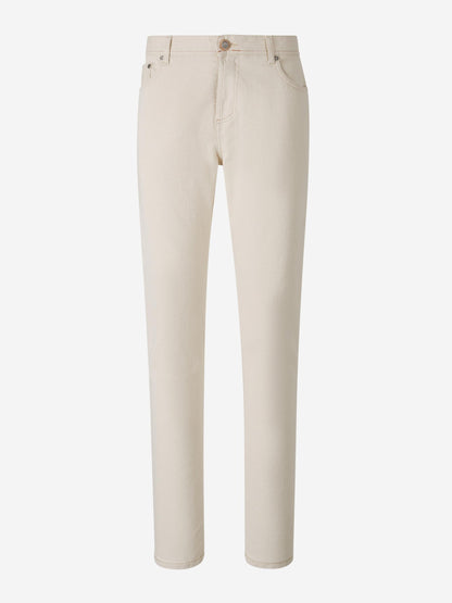 Richard J. Brown Hombre Barcelona Jeans Straight Milano color Marfil sku 522-002741 01 - Foto 1