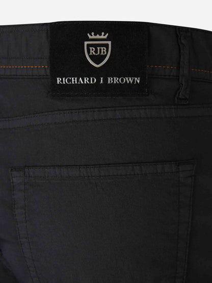 Richard J. Brown Hombre Barcelona Jeans Straight Fit color Negro sku 522-002743 02 - Foto 5