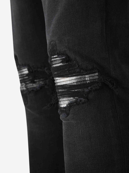 Outlet online Amiri Hombre Jeans Straight MA color Negro sku 522-002745 01 - Foto 4