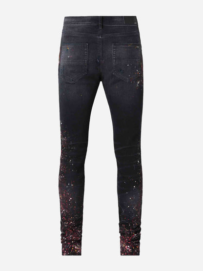 Amiri Hombre Barcelona Jeans Skinny Painter color Negro sku 522-002747 01 - Foto 2