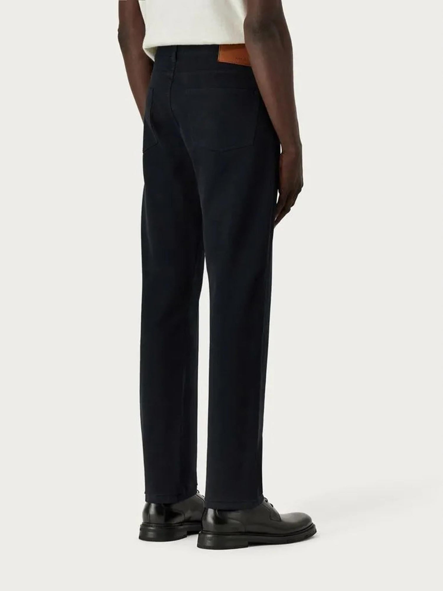 Outlet online Canali Hombre Jeans Straight Algodón color Azul Noche sku 522-002764 01 - Foto 4