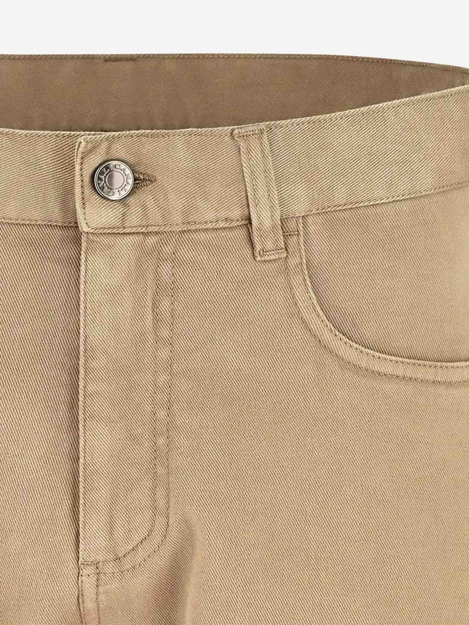 Outlet online Canali Hombre Jeans Straight Algodón color Beige sku 522-002764 02 - Foto 3