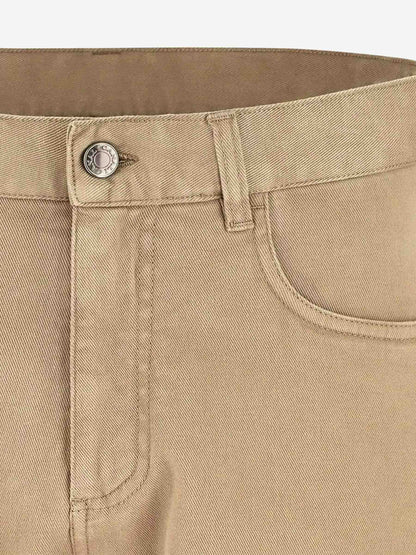 Outlet online Canali Hombre Jeans Straight Algodón color Beige sku 522-002764 02 - Foto 3