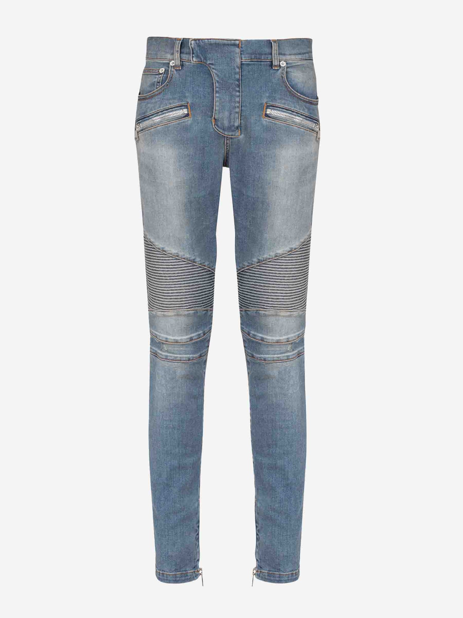 Balmain Hombre Barcelona Jeans Slim Biker color Azul sku 522-002765 01 - Foto 1