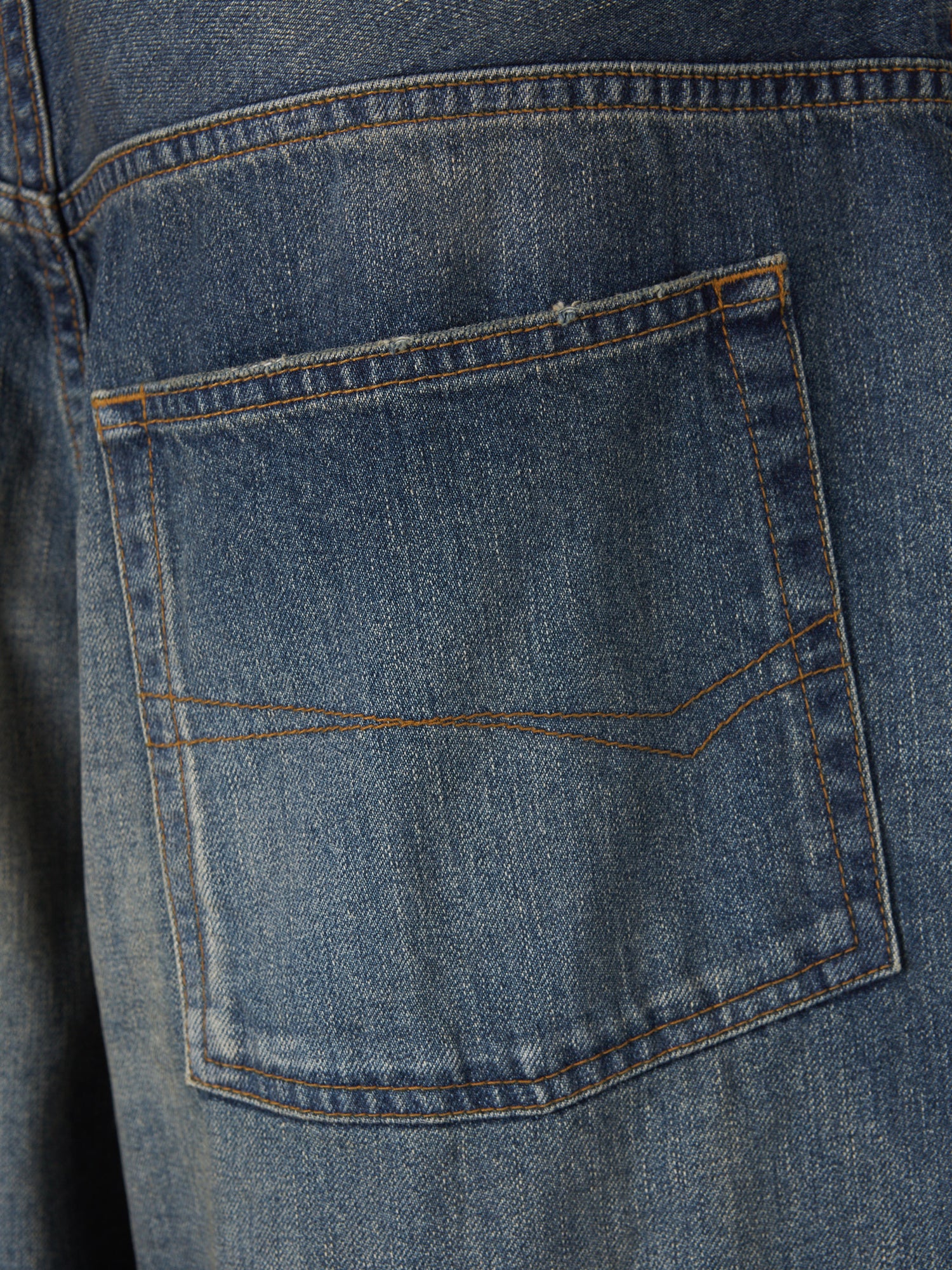Outlet online Balenciaga Hombre Jeans Wide Leg color Azul Denim Oscuro sku 522-002767 01 - Foto 6
