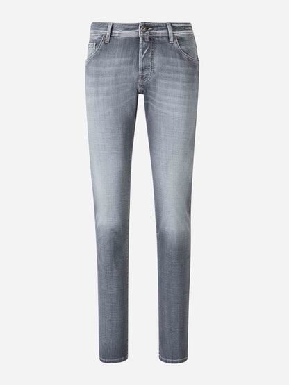 Outlet online Jacob Cohën Hombre Jeans Super Slim color Gris Piedra sku 522-002768 01 - Foto 1