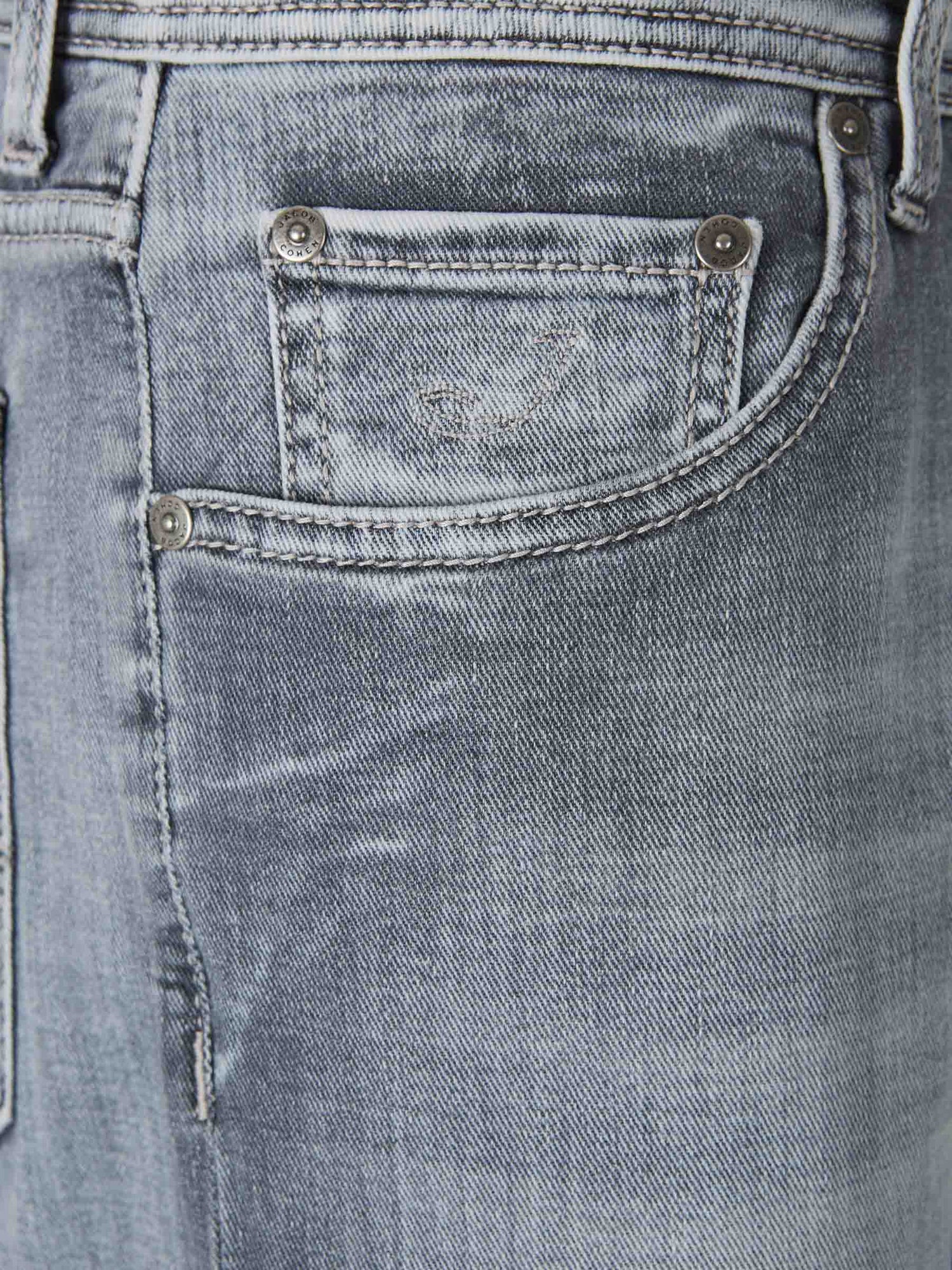 Outlet online Jacob Cohën Hombre Jeans Super Slim color Gris Piedra sku 522-002768 01 - Foto 3