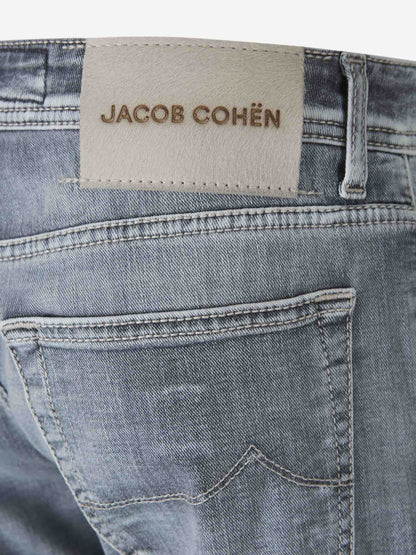 Outlet online Jacob Cohën Hombre Jeans Super Slim color Gris Piedra sku 522-002768 01 - Foto 4