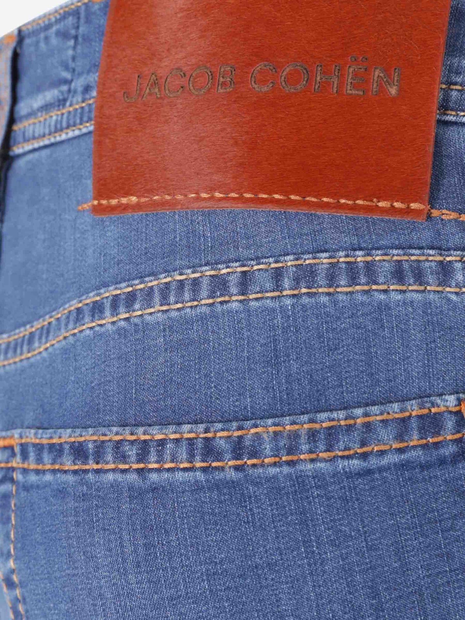 Outlet online Jacob Cohën Hombre Jeans Slim Bard color Azul Denim Oscuro sku 522-002771 01 - Foto 4
