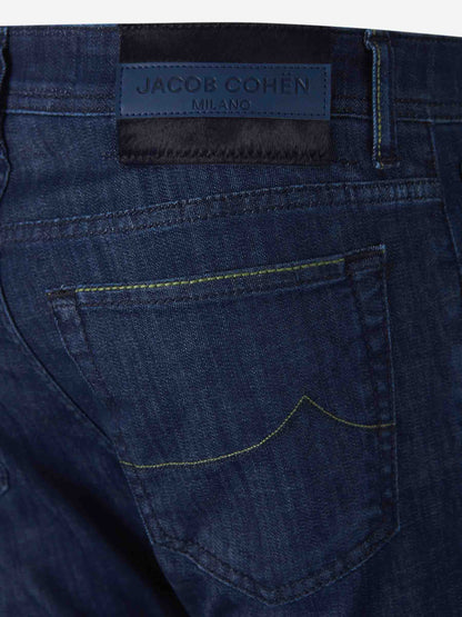 Outlet online Jacob Cohën Hombre Jeans Slim Bard color Azul Denim Oscuro sku 522-002772 01 - Foto 4