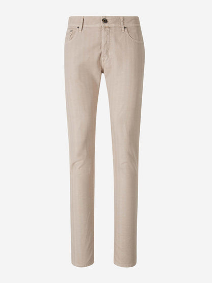 Outlet online Jacob Cohën Hombre Jeans Slim Bard color Beige sku 522-002774 01 - Foto 1
