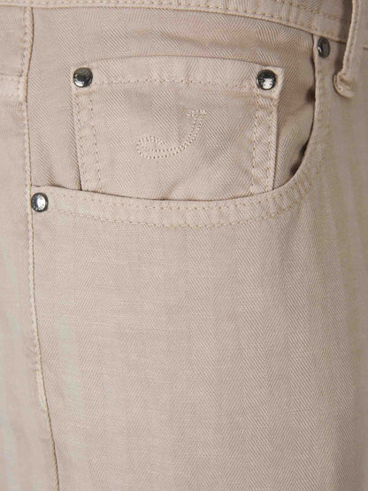 Outlet online Jacob Cohën Hombre Jeans Slim Bard color Beige sku 522-002774 01 - Foto 3